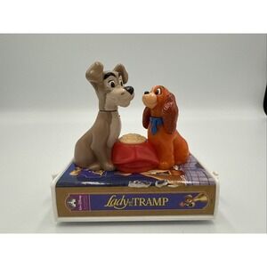 Vtg. McDonald's Disney Lady & The Tramp Happy Meal 1998 VHS Train Figure Toy